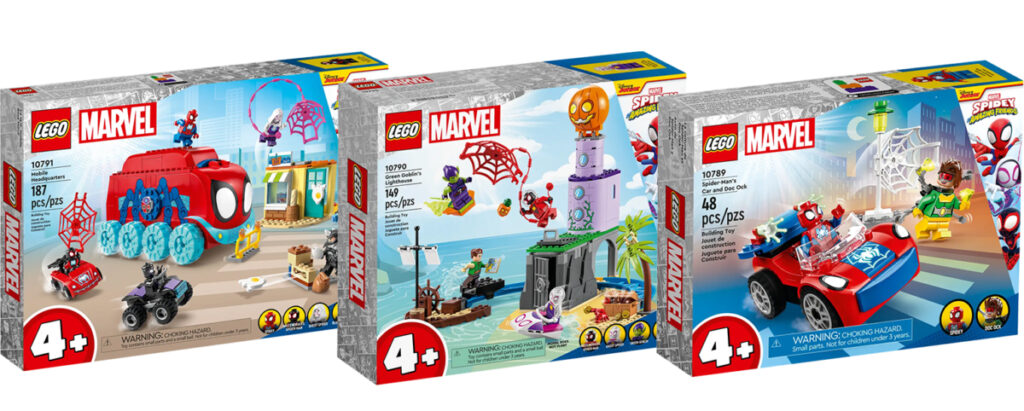 LEGO Marvel Spiderman sets March New Release