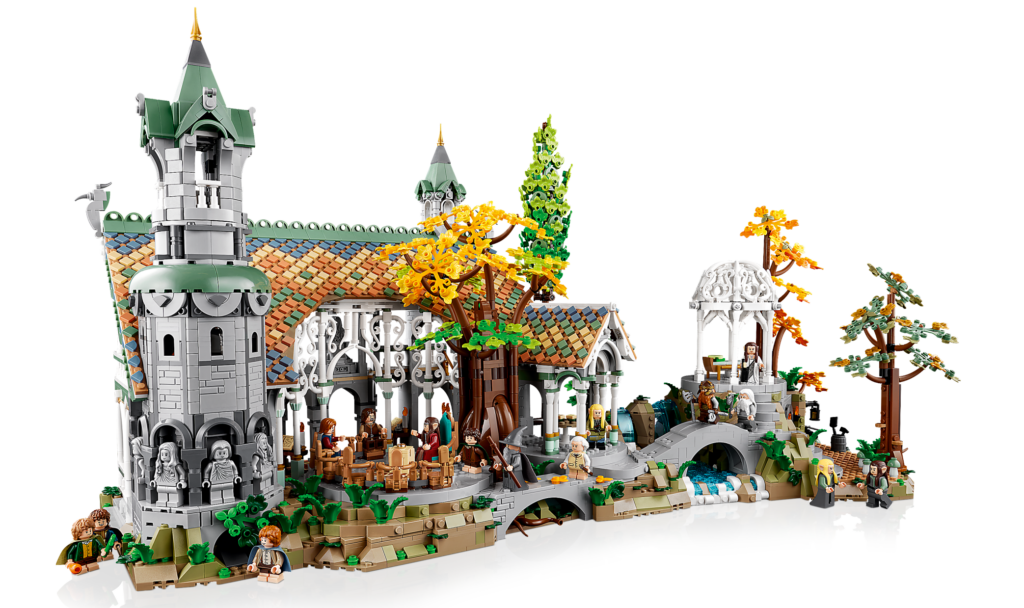 LEGO #10316 The Lord of the Rings RIVENDELL set details