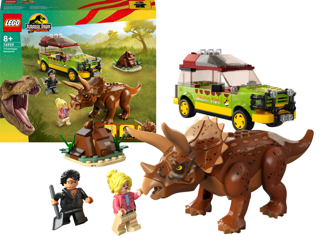 LEGO Jurassic Park Triceratops Research #76959