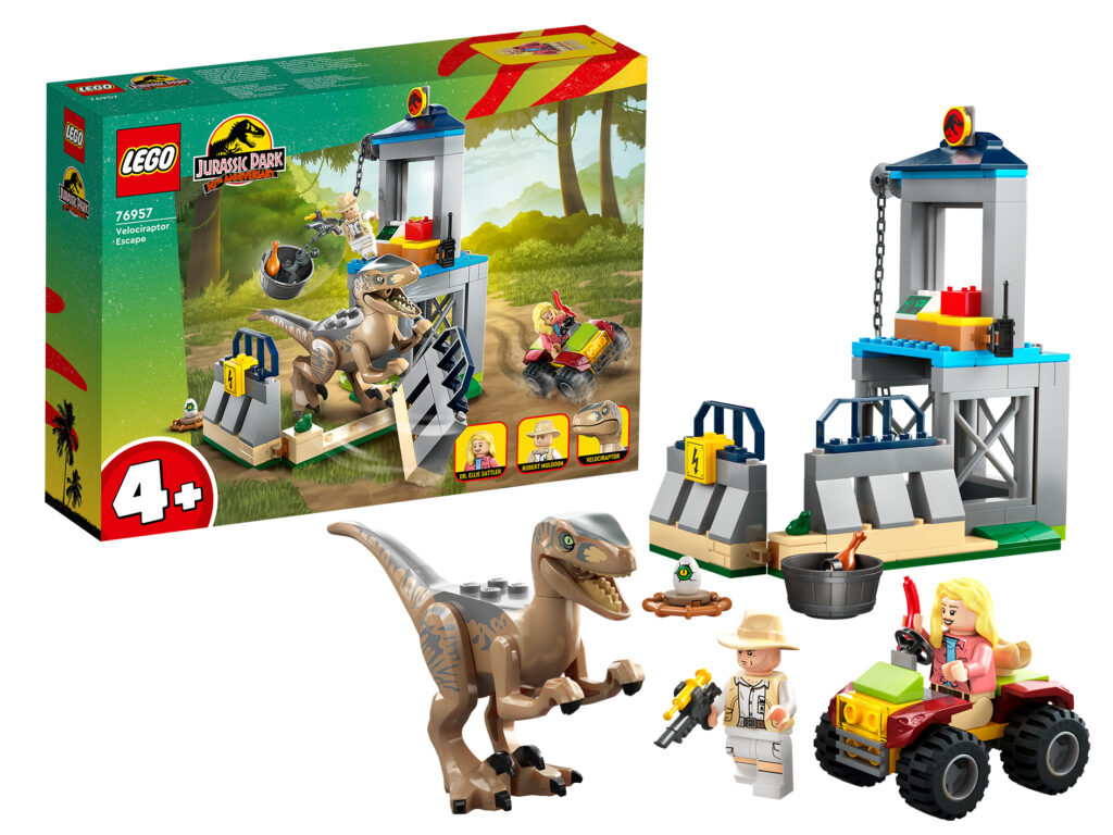 LEGO Jurassic Park Velociraptor Escape #76957