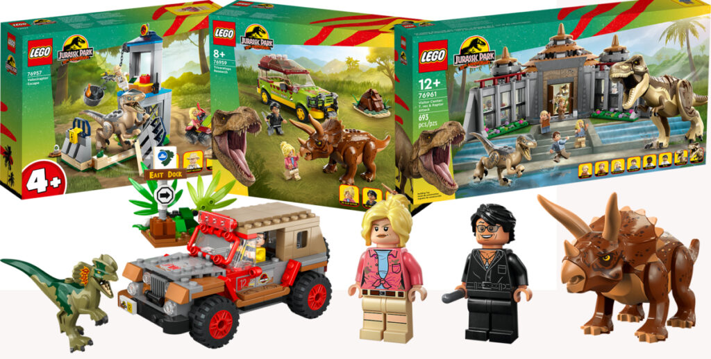 LEGO Jurassic Parks set (coming out in June 2023)