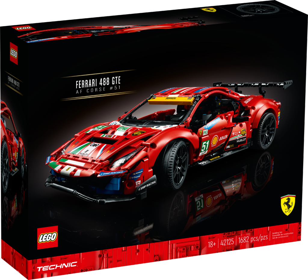 42125 LEGO Technic™ Ferrari 488 GTE “AF Corse #51”