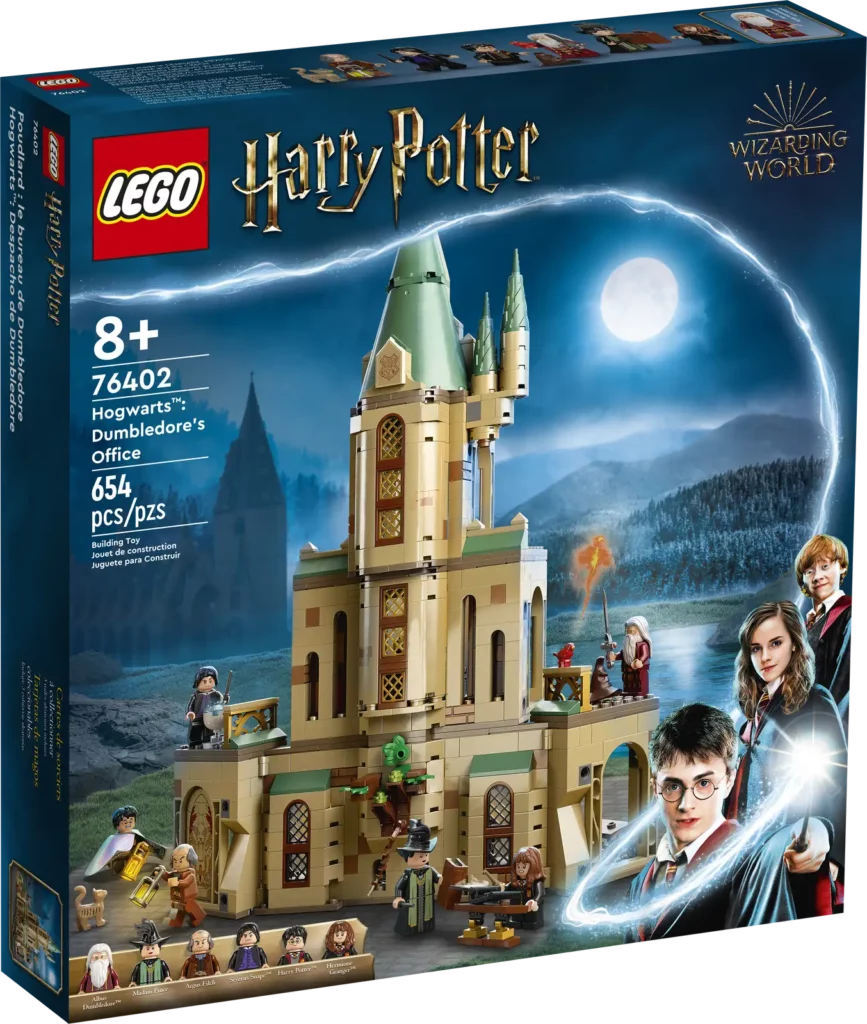 LEGO #76402 Harry Potter Hogwarts: Dumbledore’s Office set details