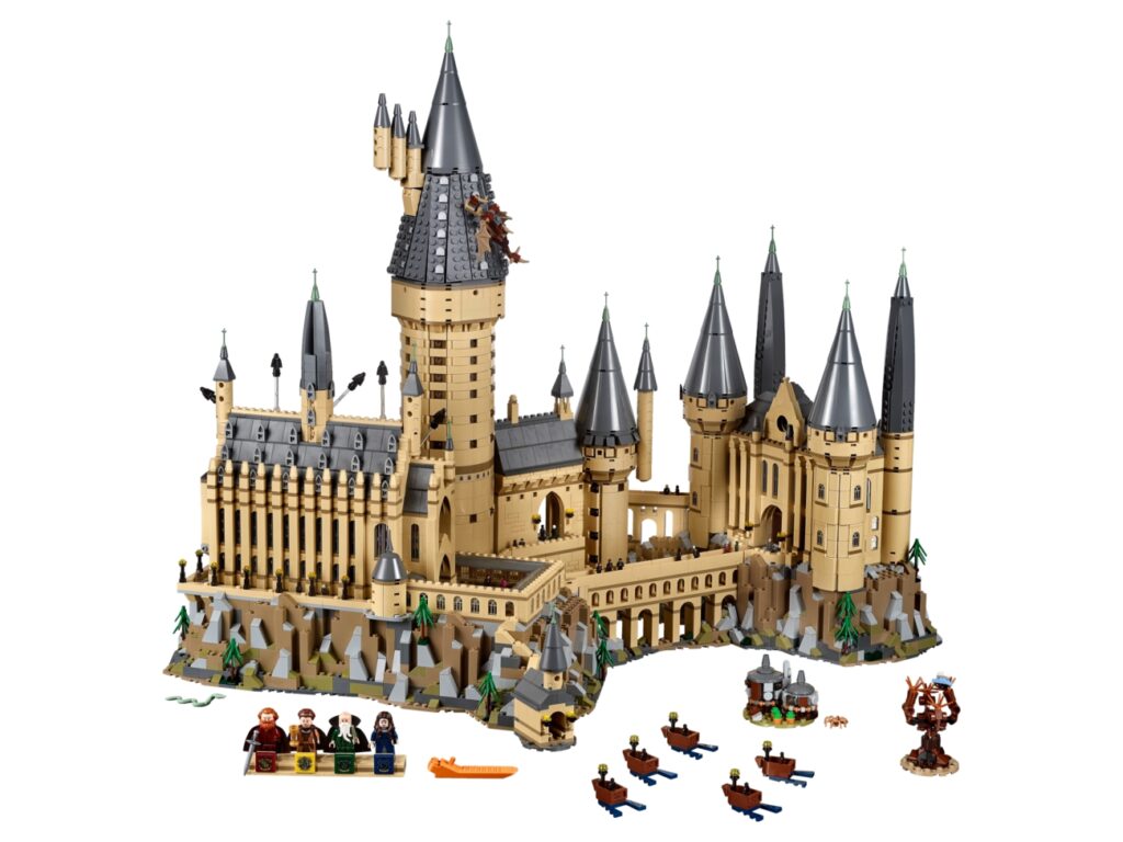 9)  LEGO Harry Potter Hogwarts Castle #70143 – 6,020 pieces (2018)