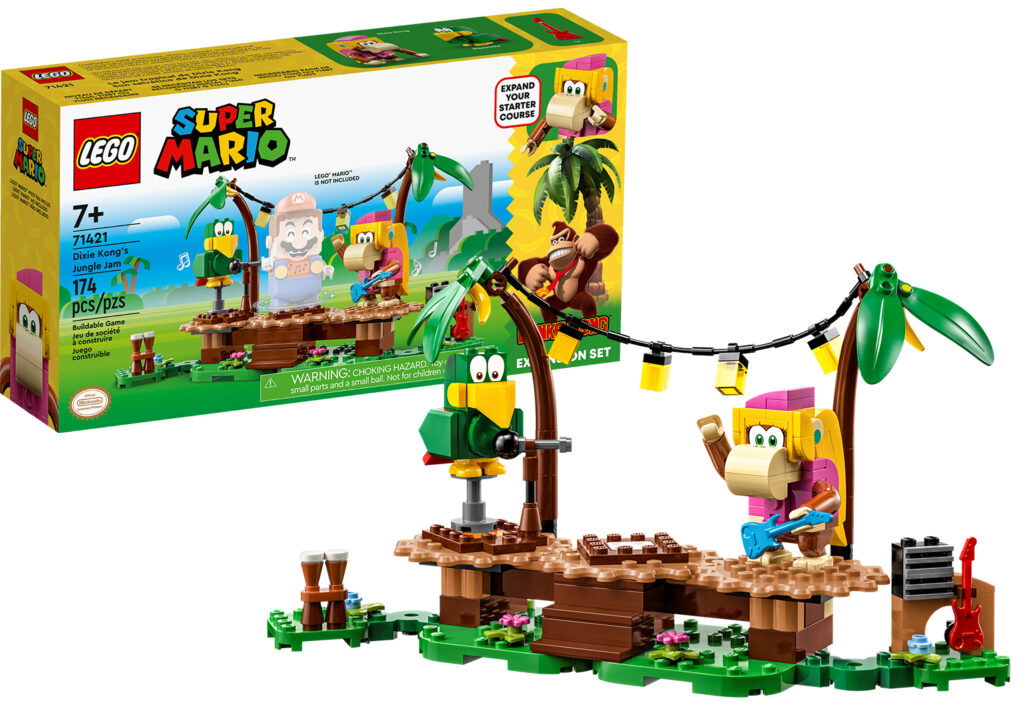 LEGO Super Mario Dixie Kong’s Jungle Jam Expansion Set #71421