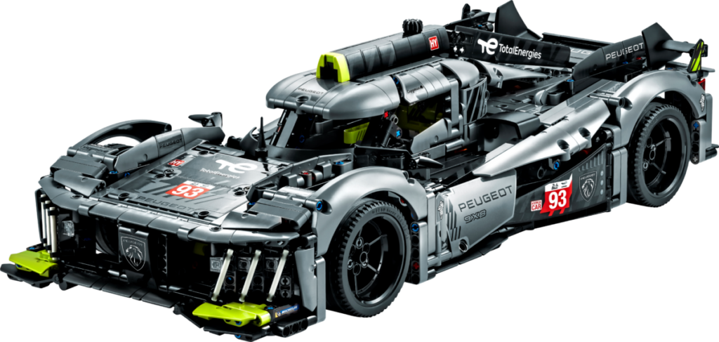 LEGO Technic PEUGEOT 9X8 24H Le Mans Hybrid Hypercar #42156