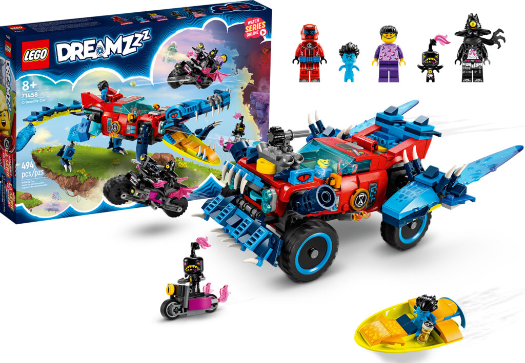 LEGO DREAMZzz - Crocodile Car #71458
