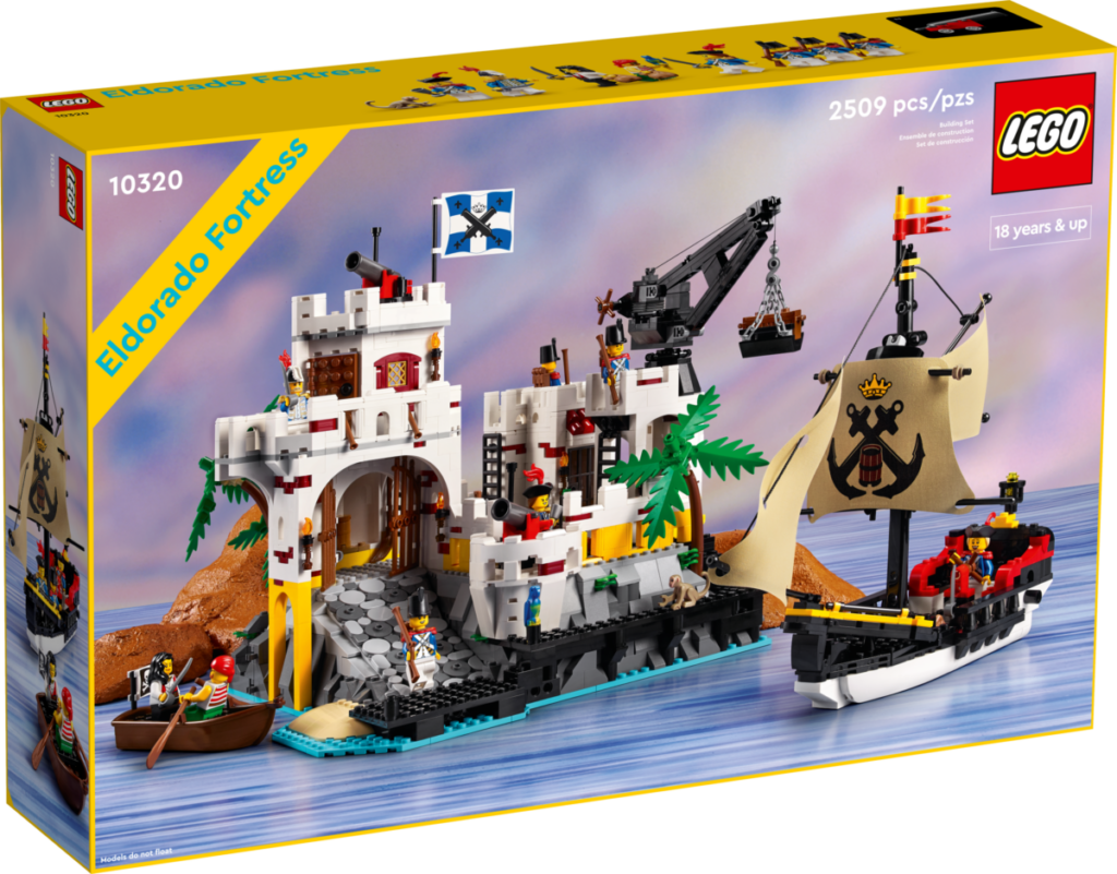 LEGO Icons Eldorado Fortress set #76252