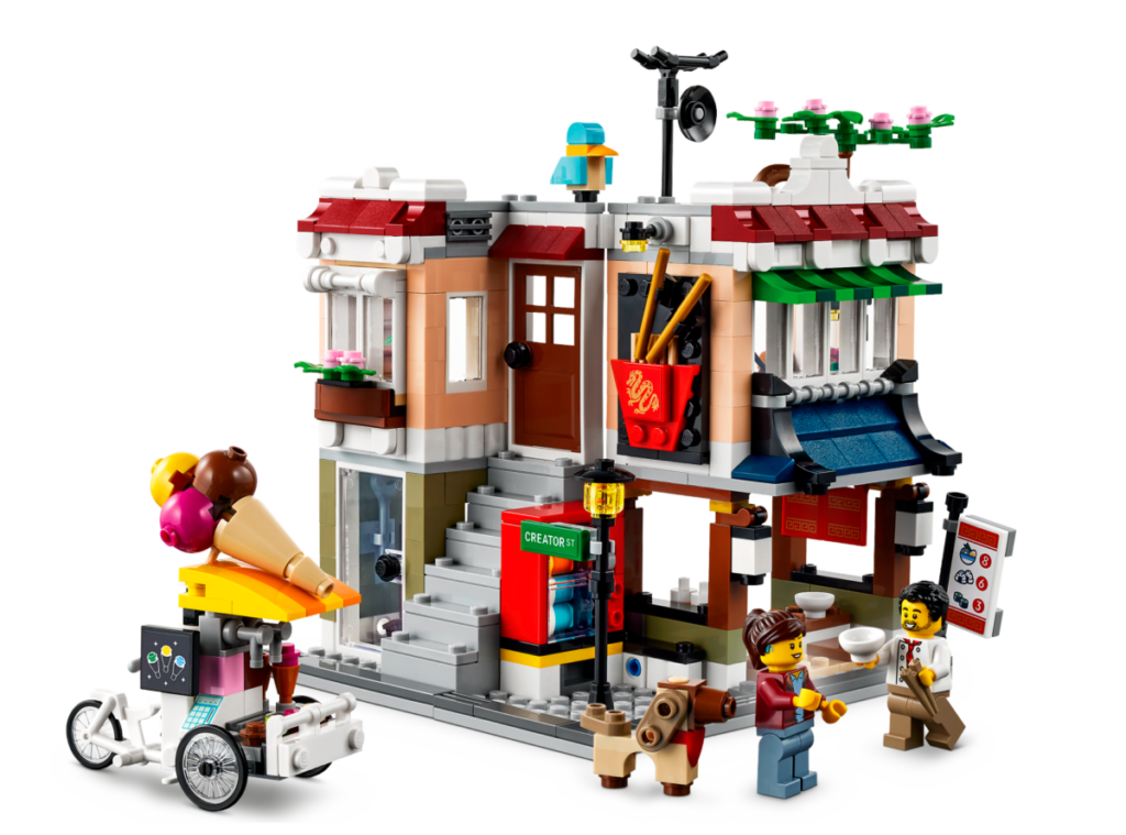 LEGO Creator 3-in-1 Downtown Noodle Shop #31131