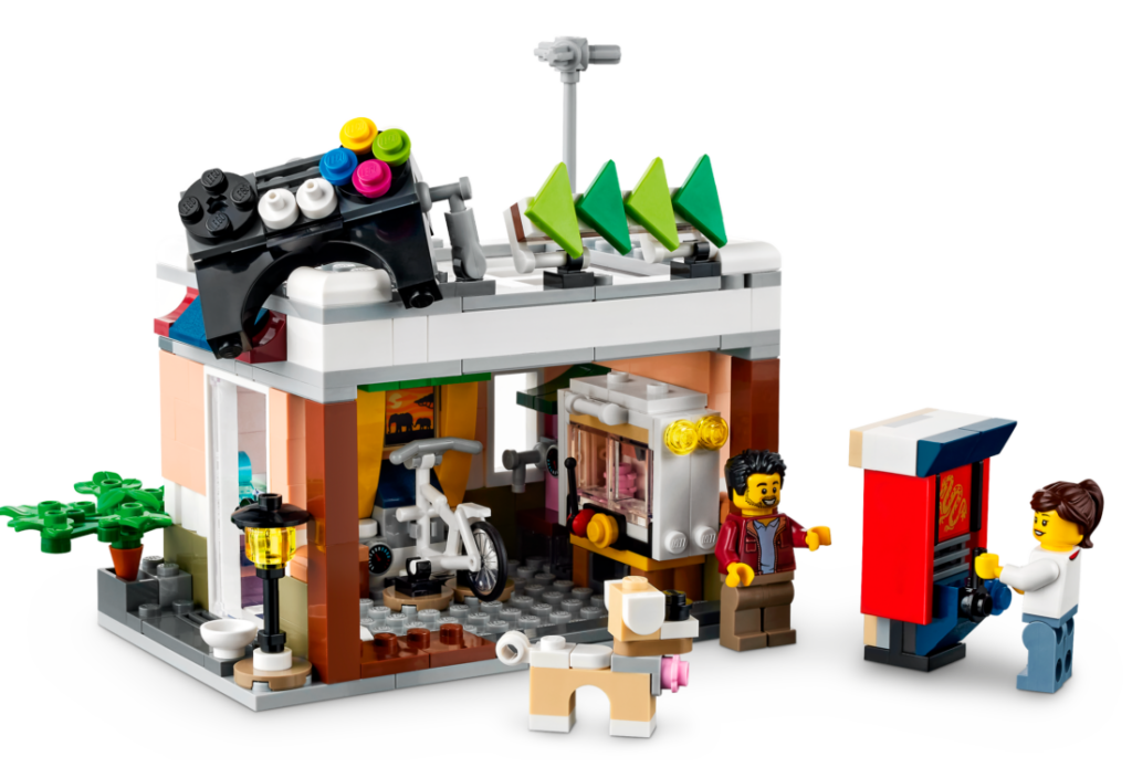 LEGO Creator 3-in-1 Downtown Noodle Shop #31131