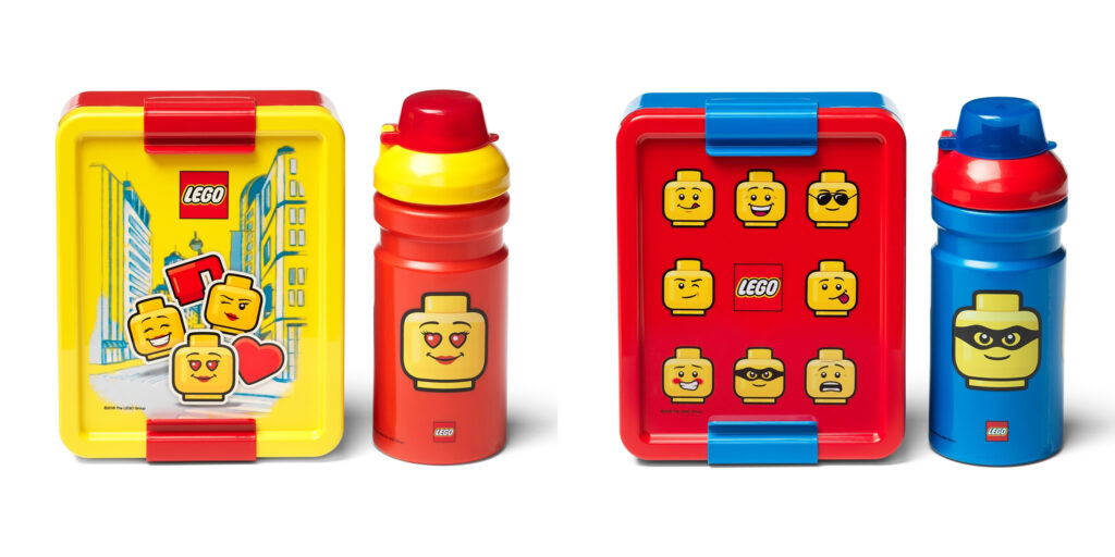 LEGO Mugs, Cups and Bottles collection LUNCH SET