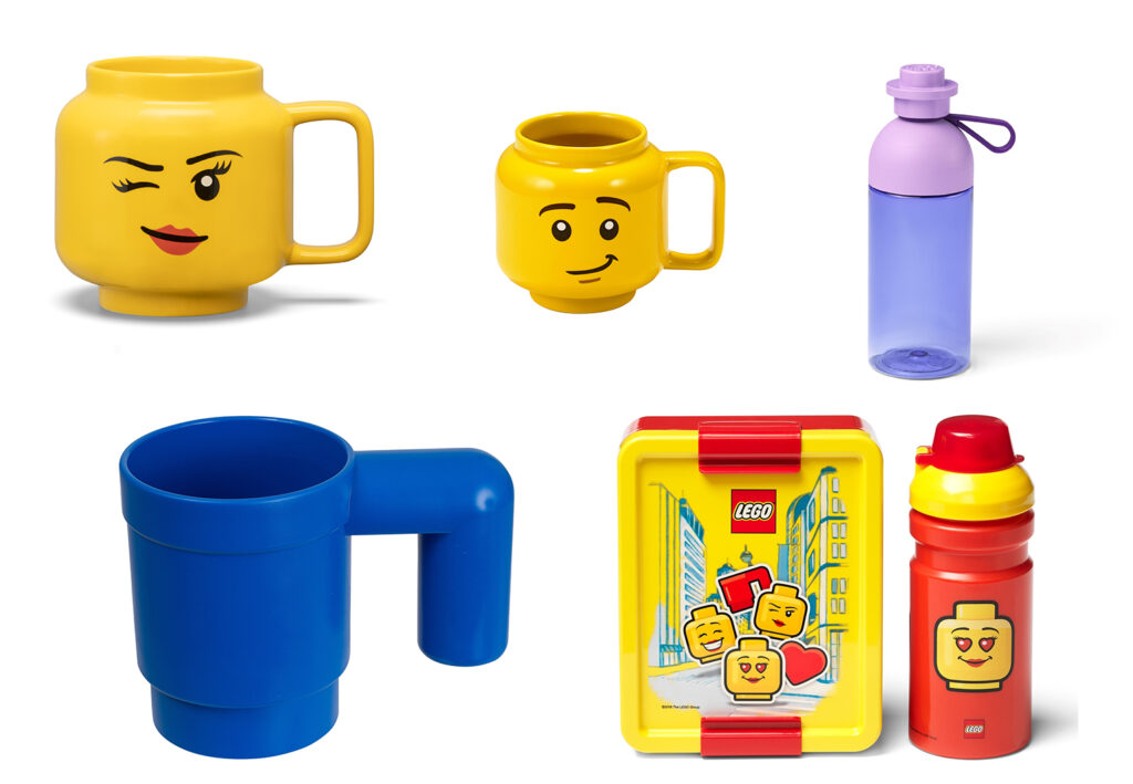 LEGO Mugs, Cups and Bottles collection