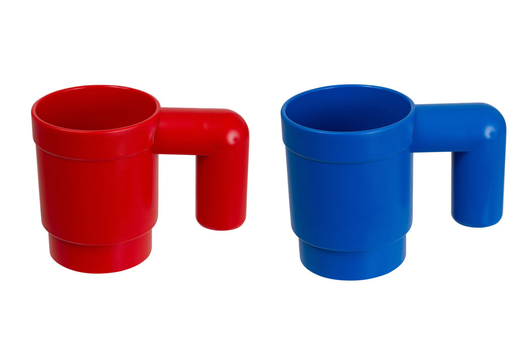 LEGO upscaled mug cups to drink from