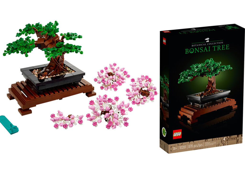 LEGO Bonsai Tree set 10281 - 5x Japanese style lego sets