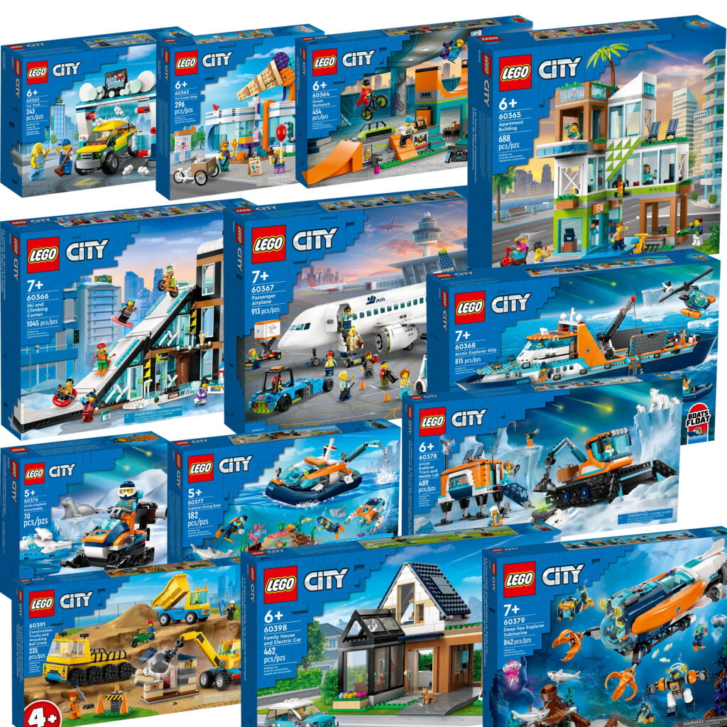 NEW RELEASE LEGO CITY AUGUSTUS 2023