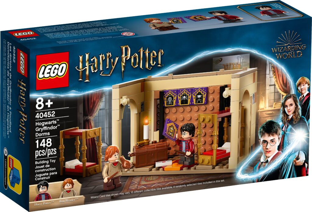 40452 LEGO Hogwarts Gryffindor Dorms set details (GWP 2021)