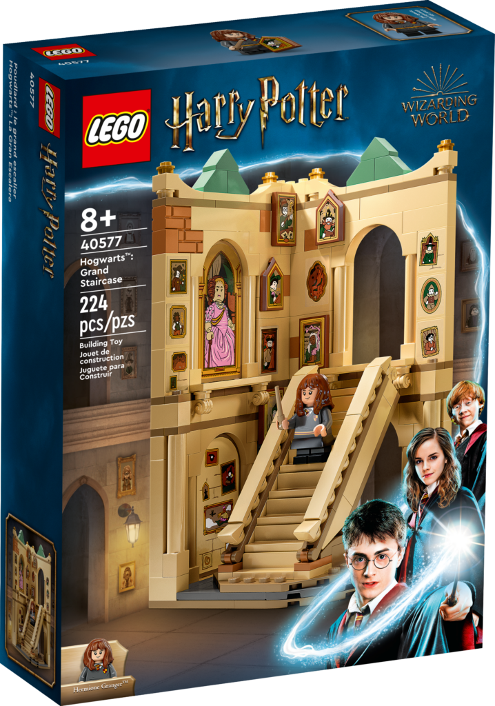 40577 LEGO Hogwarts Grand Staircase set details (GWP 2022)