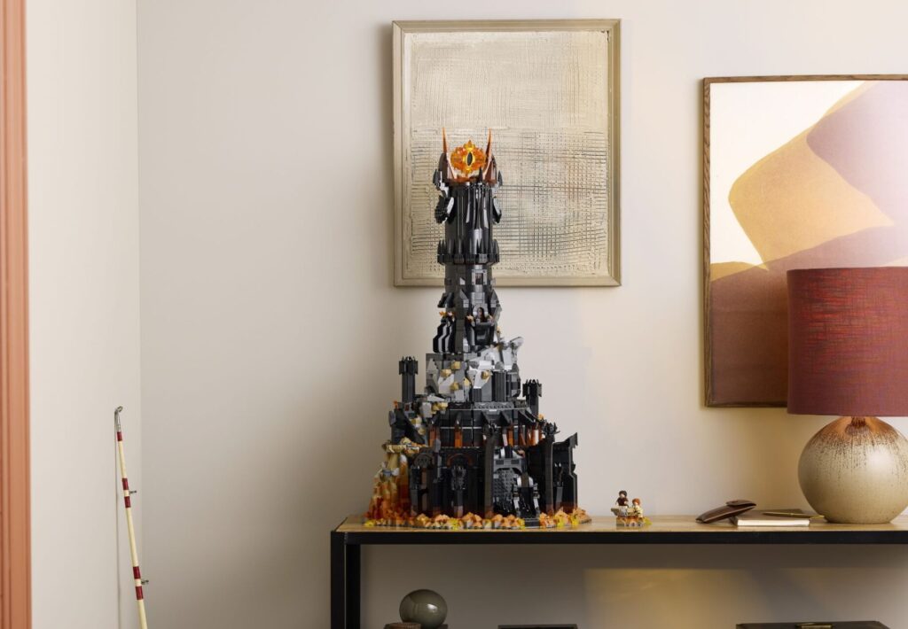 LEGO Icons LOTR Barad-dur set #10333 - Top 10 tallest lego sets of all time