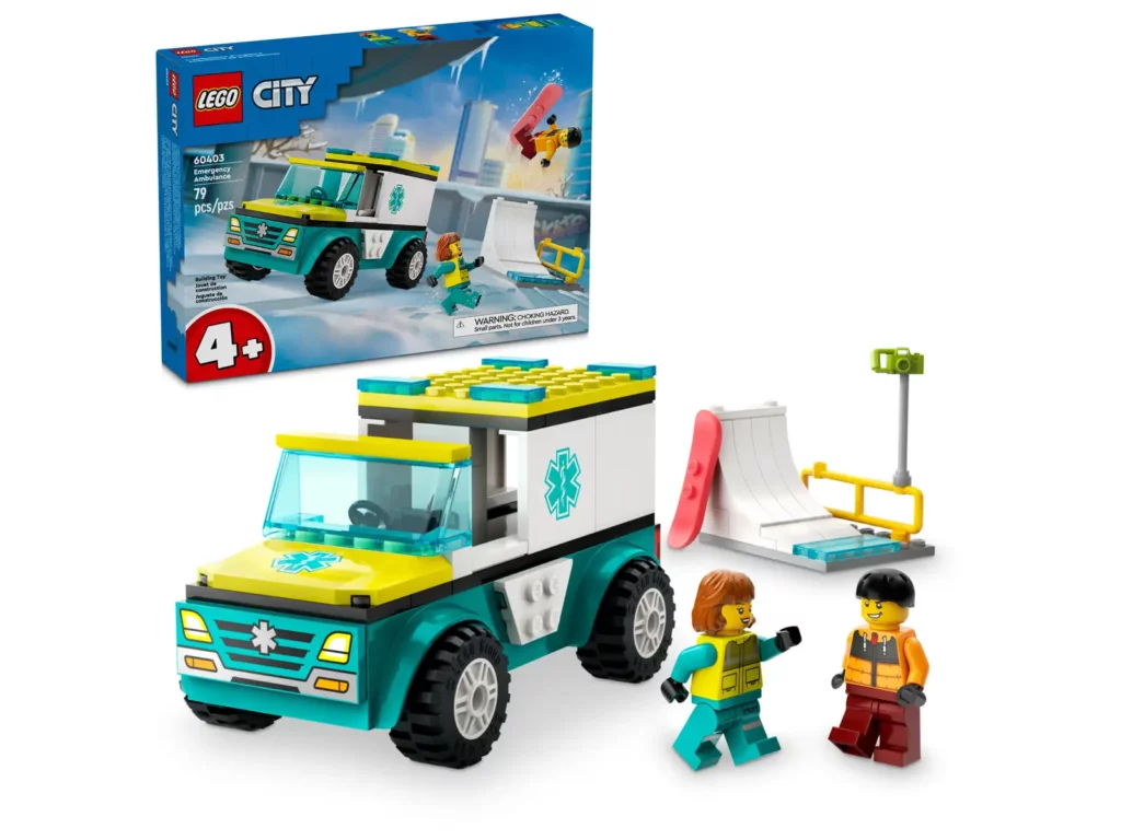 60403 LEGO City Ambulance and Snowboarder