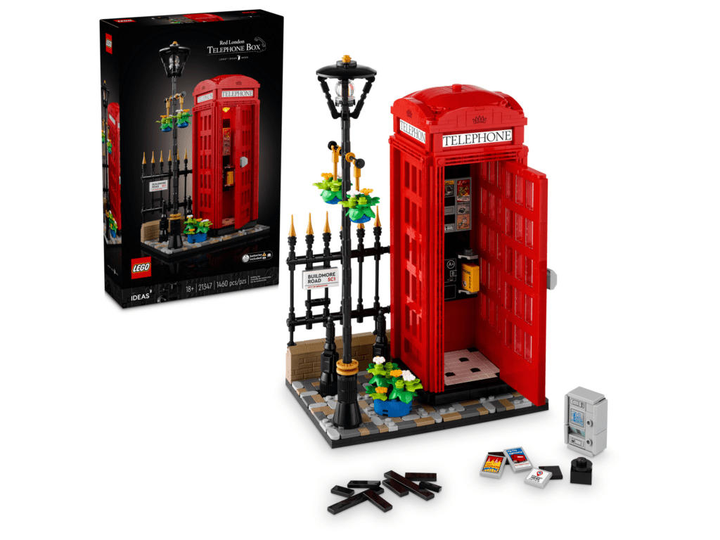 LEGO IDEAS Red London Telephone Box set #21347