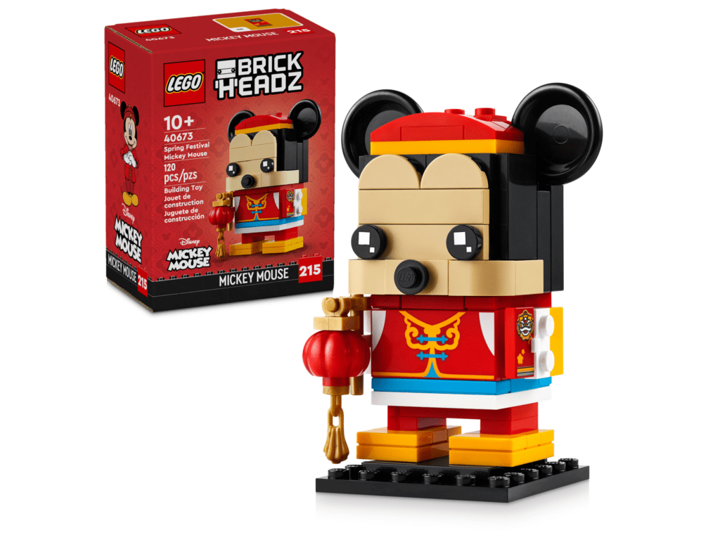 40673 LEGO Brickheadz Spring Festival Mickey Mouse set details