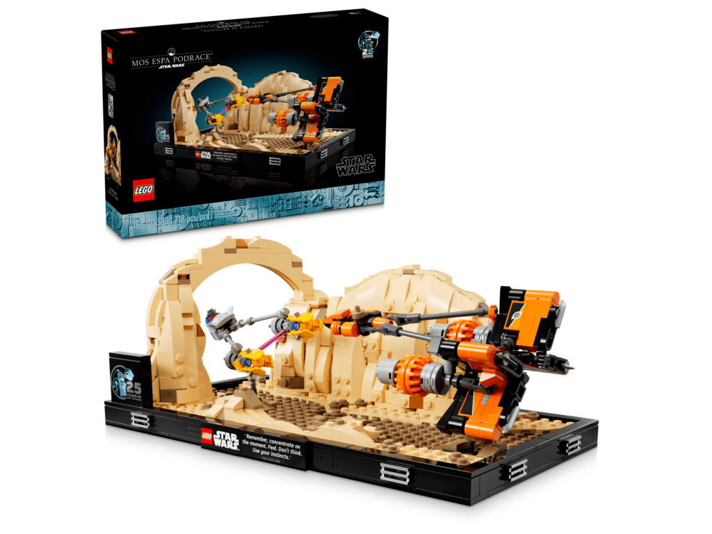 75380 LEGO Star Wars Mos Espa Podrace Diorama building set