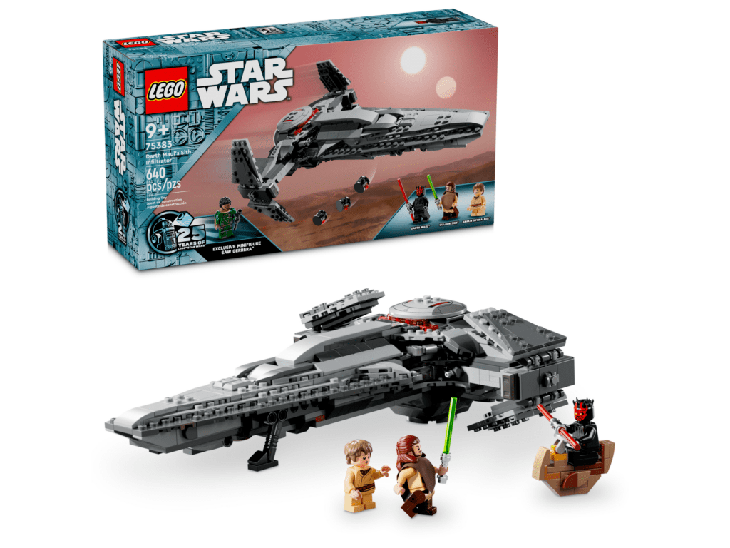75383 LEGO Star Wars Darth Maul’s Sith Infiltrator building set