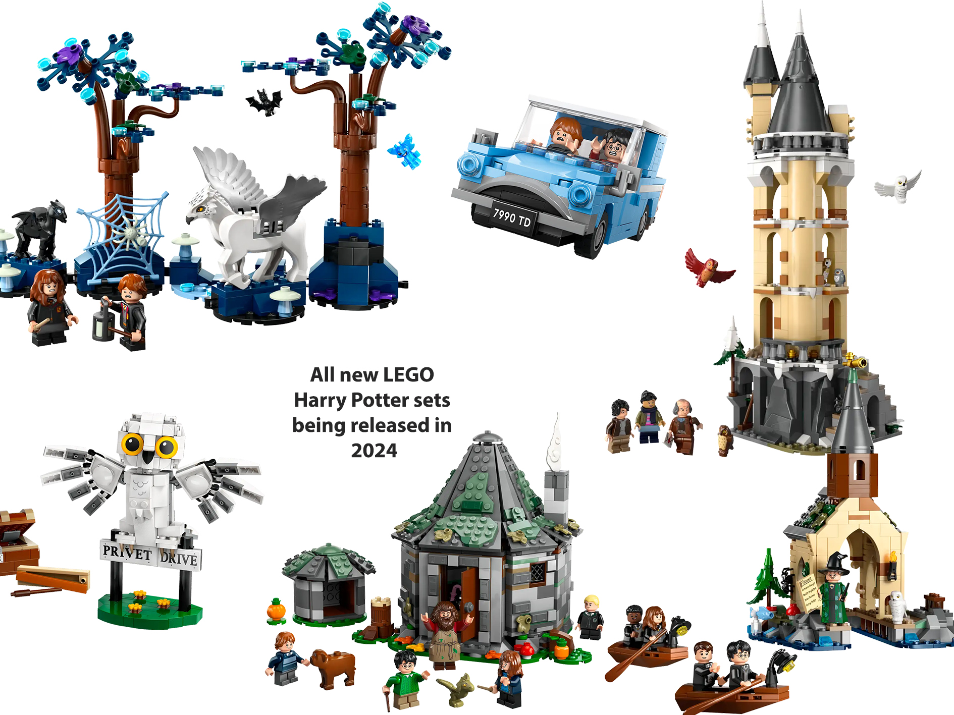 Set of 2 LEGO HARRY POTTER: order ALL NEW! L@@K!!