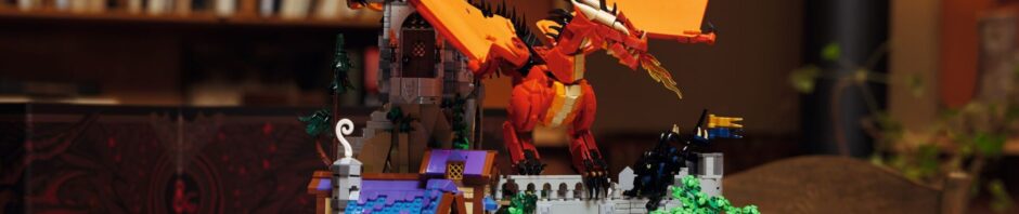 Lego Ideas Dungeons & Dragons: Red dragons tale set #21348