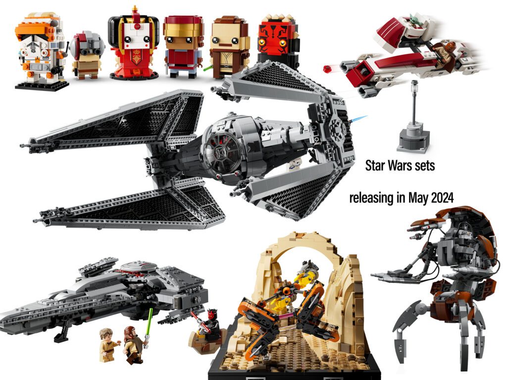 (P)Review: 7 new LEGO Star Wars sets coming out in May 2024