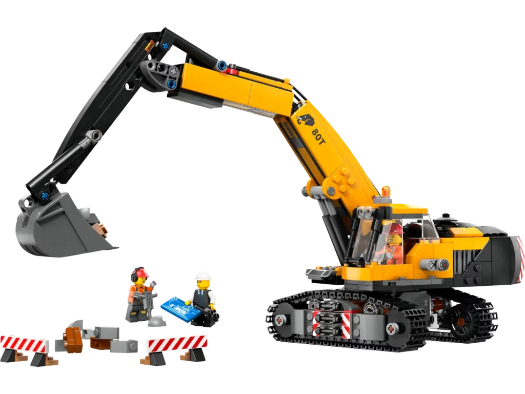 60420 LEGO CITY Yellow Construction Excavator