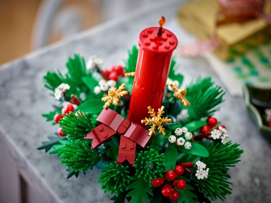 40743 LEGO Christmas Table Decoration