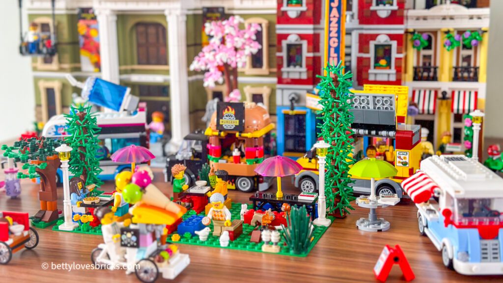 MOC: create your own LEGO Food Truck lot and park