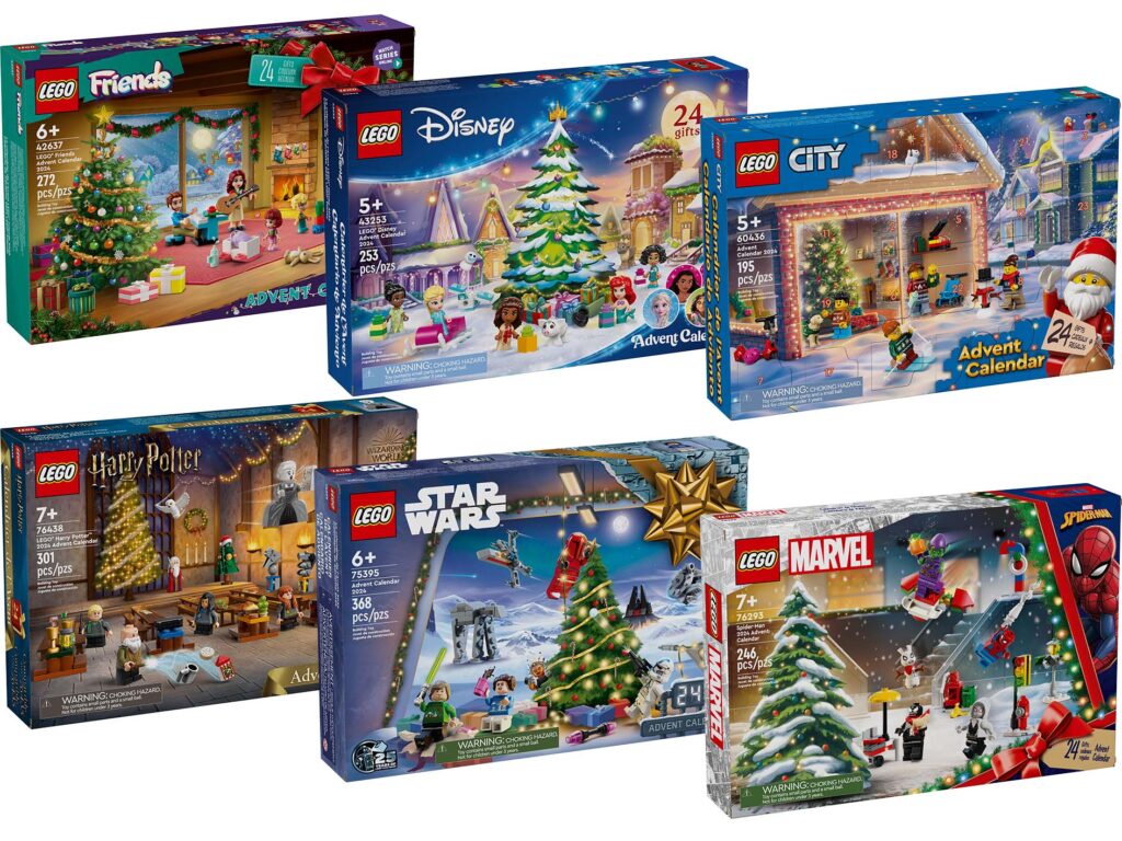 All lego advent calendar 2024 sets - new lego releases 1st september2024