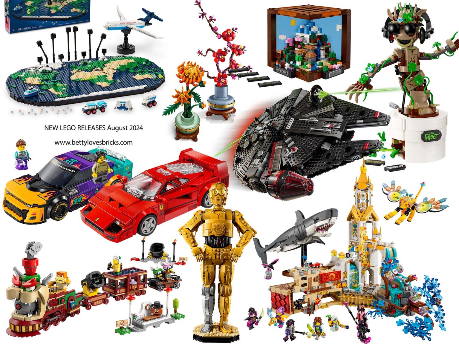 NEW LEGO RELEASES - August 2024 - Bettylovesbricks.comBettylovesbricks.com