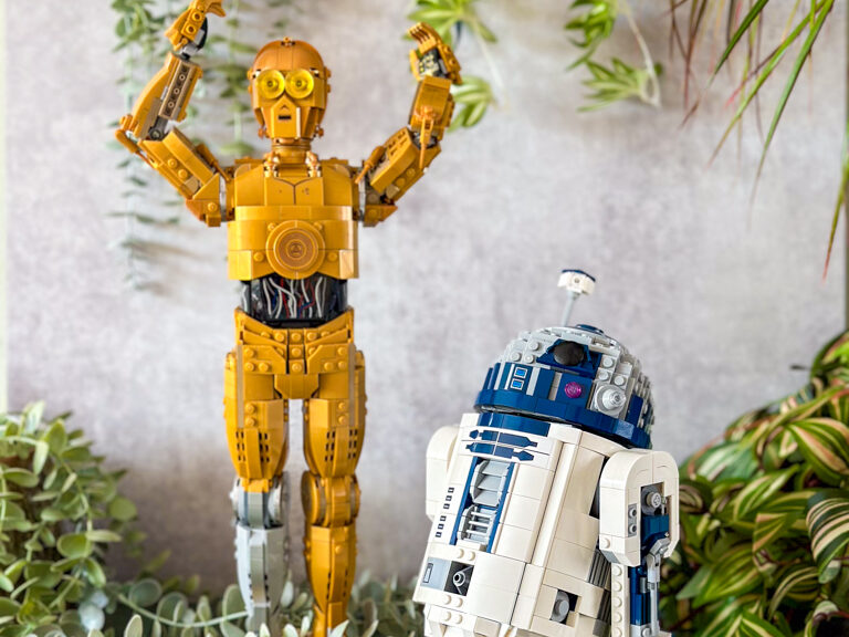 I traded in my large LEGO R2-D2 (75308) for the pair C-3PO and a smaller R2-D2!