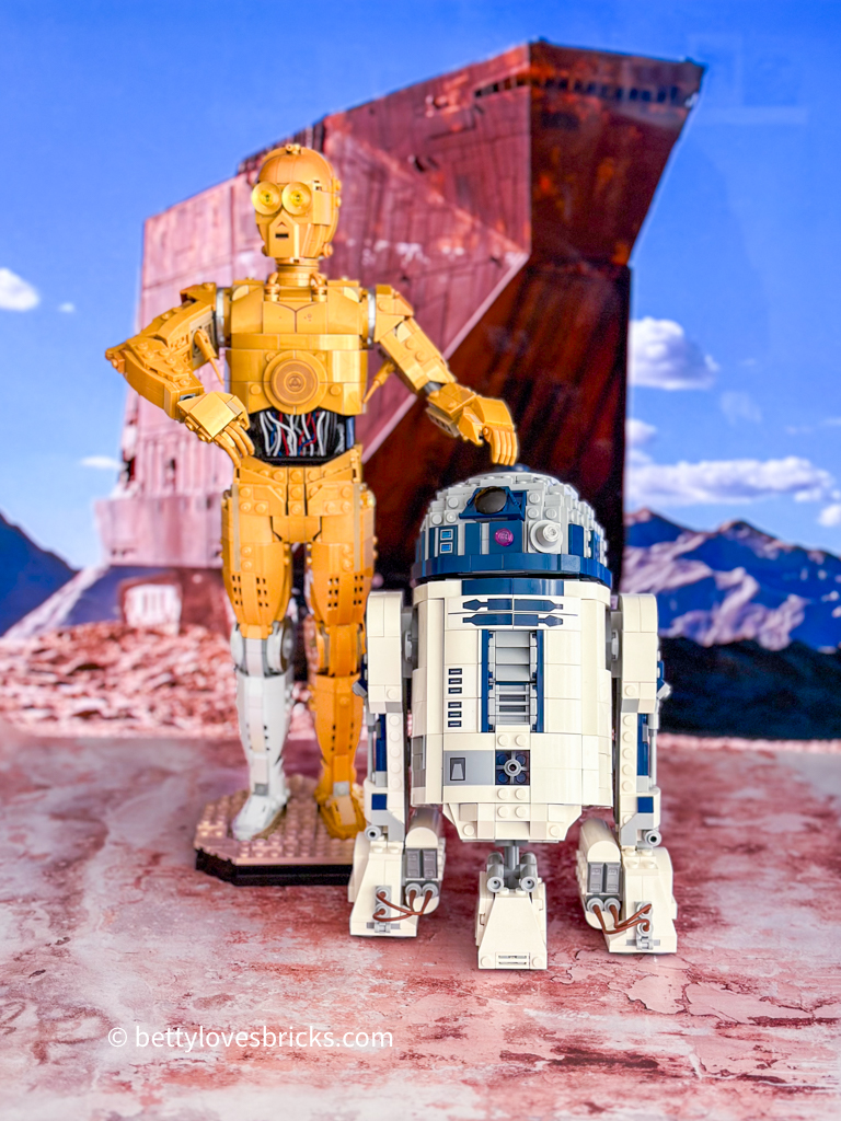 I traded in my large LEGO R2-D2 (75308) for the pair C-3PO and a smaller R2-D2!