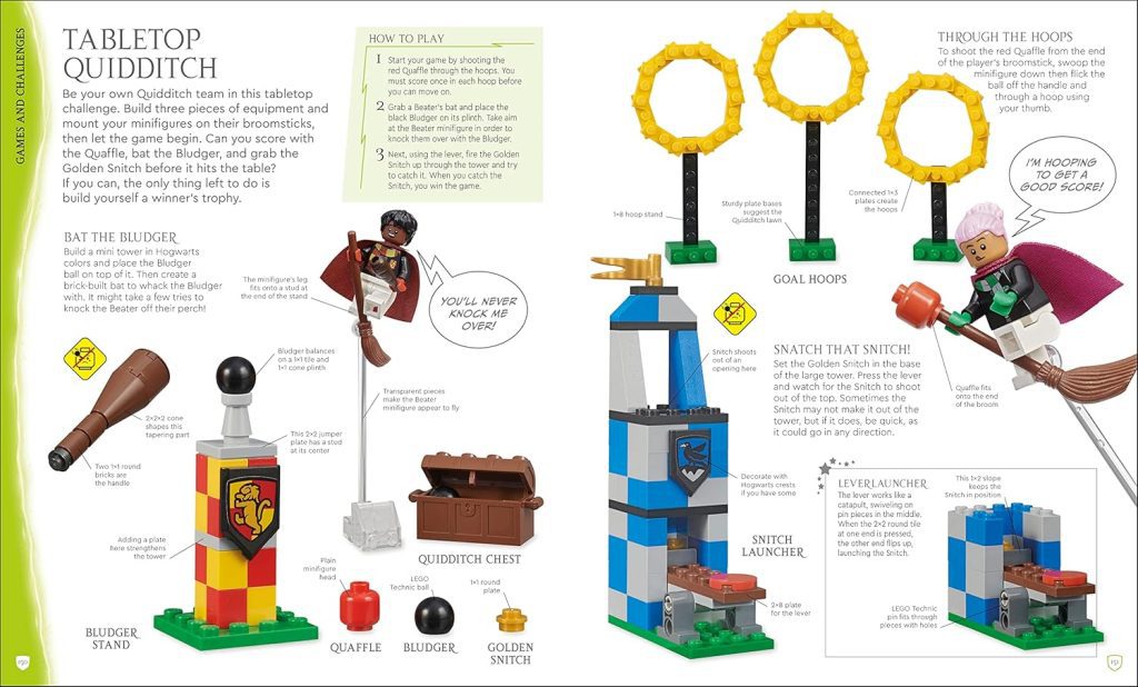 LEGO Harry Potter Ideas Book - inside 3