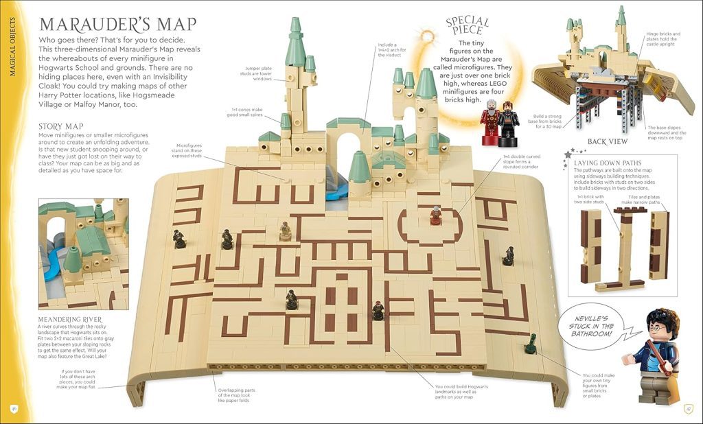 LEGO Harry Potter Ideas Book - inside 1