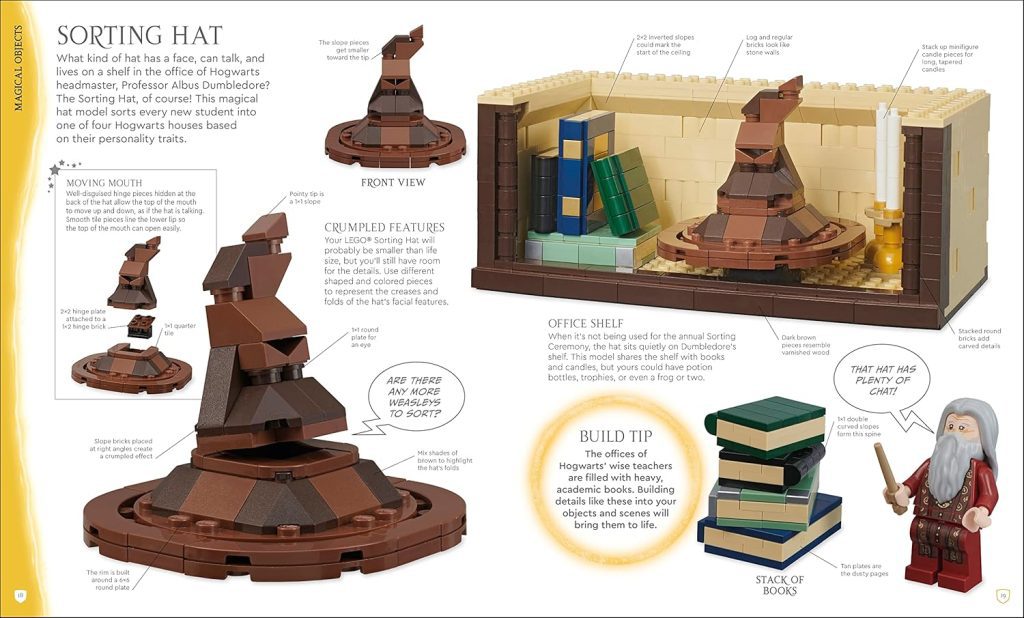 LEGO Harry Potter Ideas Book - inside 2