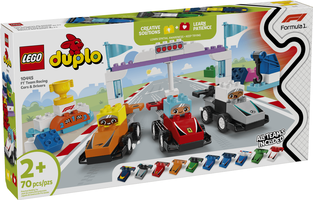 10445 LEGO DUPLO Town F1 Team Race Cars & Drivers