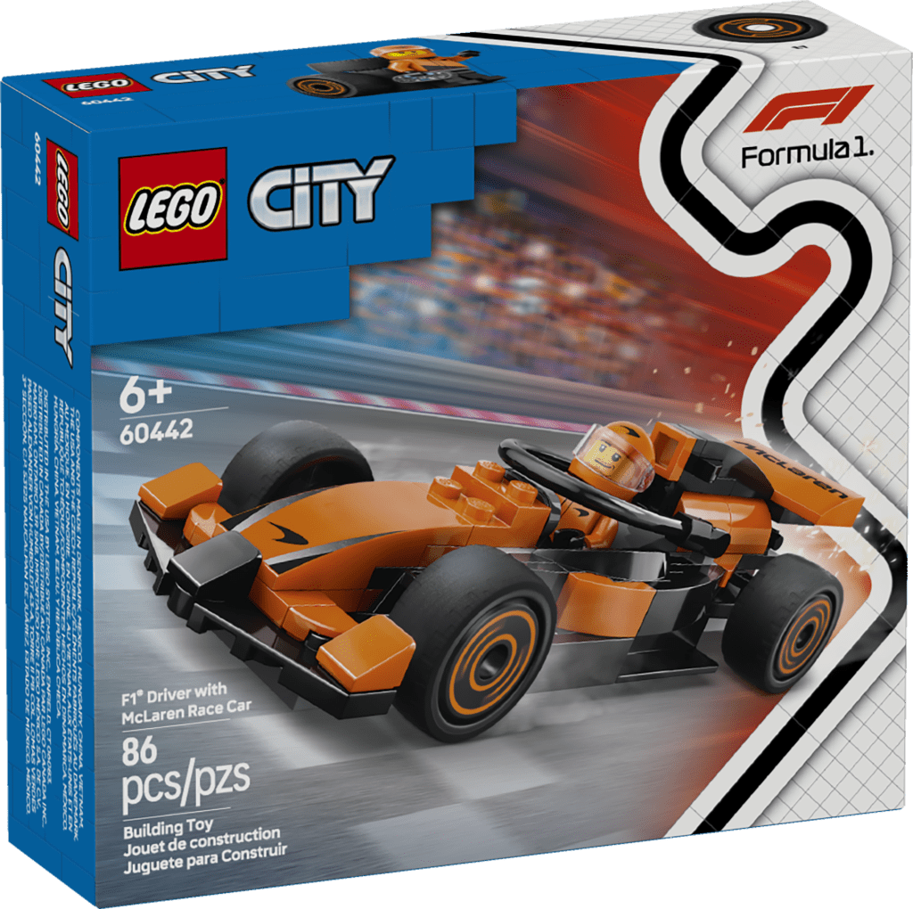 60442 LEGO City F1® Driver with McLaren Race Car