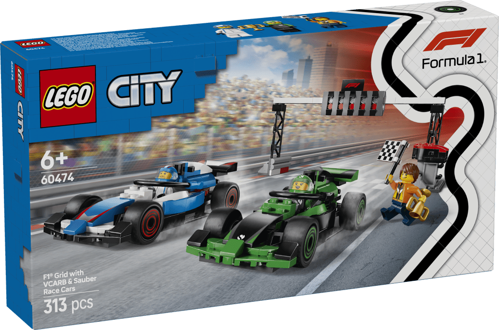 60474 LEGO City F1® Grid with VCARB & Sauber Race Cars