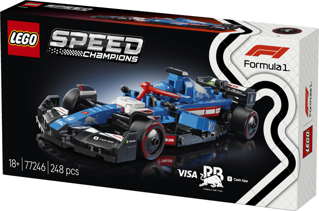 77246 LEGO Speed Champions Visa Cash App VCARB 01 F1® Race Car