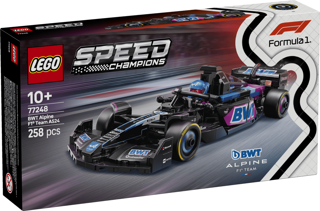 77248 LEGO Speed Champions BWT Alpine F1® Team A524 Race Car