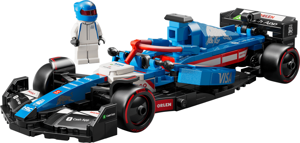 77246 LEGO Speed Champions Visa Cash App VCARB 01 F1® Race Car