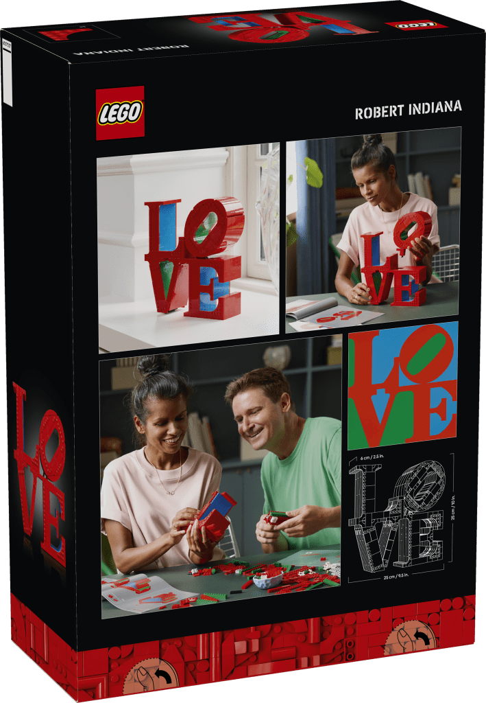 LEGO Art: LOVE Sculpture set #31214