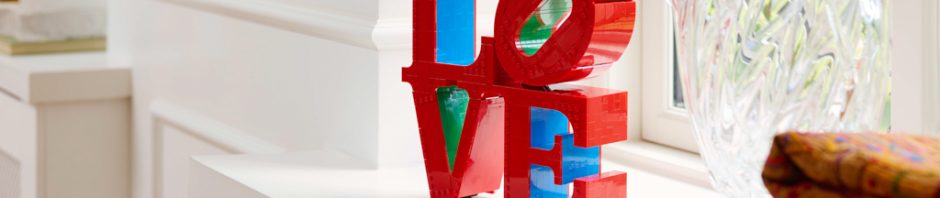 LEGO Art: LOVE Sculpture set #31214