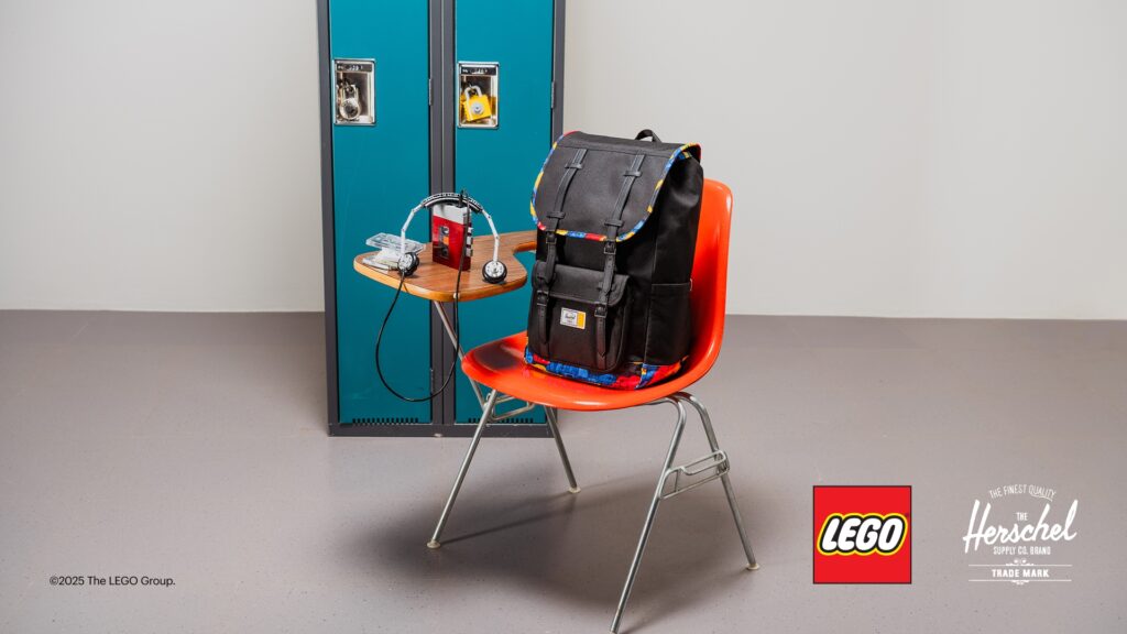 5009277 LEGO x Herschel Little America™ Backpack – Abstract Bricks (30 L)